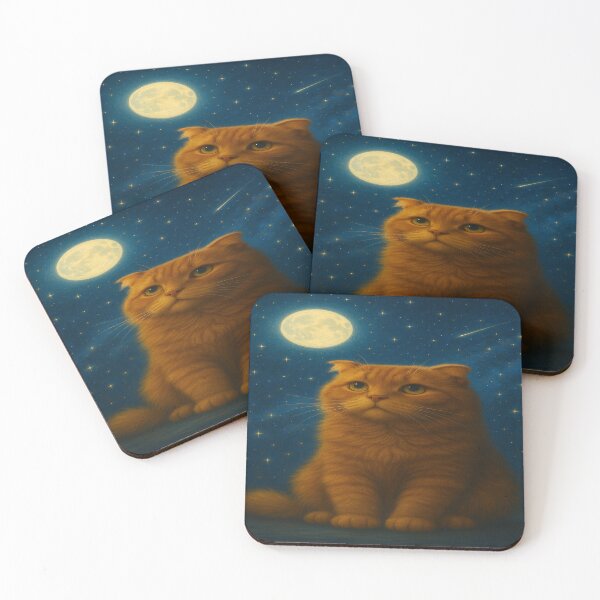 Item preview, Simba the Dreamwatcher — Stargazing Spirit Cat designed and sold by Paw & Whimsy.