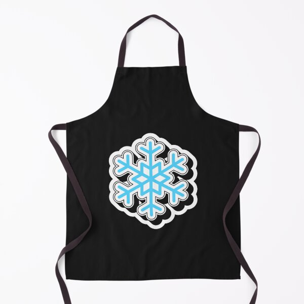 Item preview, Outline blue snowflake illustration, pop art designed and sold by artskill2k17.