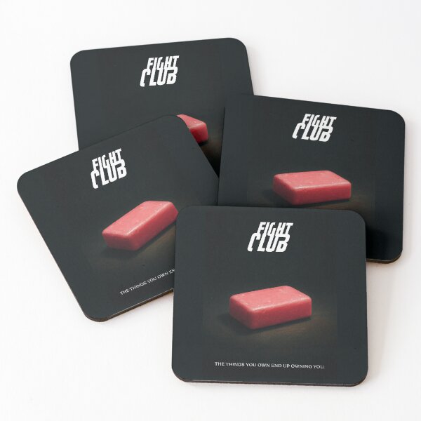 Item preview, Fight Club Soap Bar Poster Fan Art designed and sold by Enea Kelo.