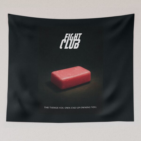 Item preview, Fight Club Soap Bar Poster Fan Art designed and sold by Enea Kelo.