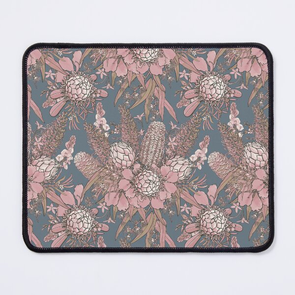Item preview, Wild Bush Pink Flower Bouquet - Protea & Grevillea by Jo Story designed and sold by Sketchbook Designs.