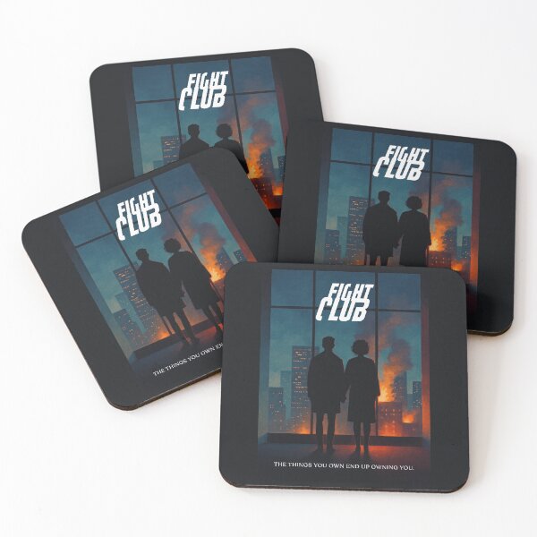 Item preview, Fight Club Ending Scene Poster Fan Art designed and sold by Enea Kelo.