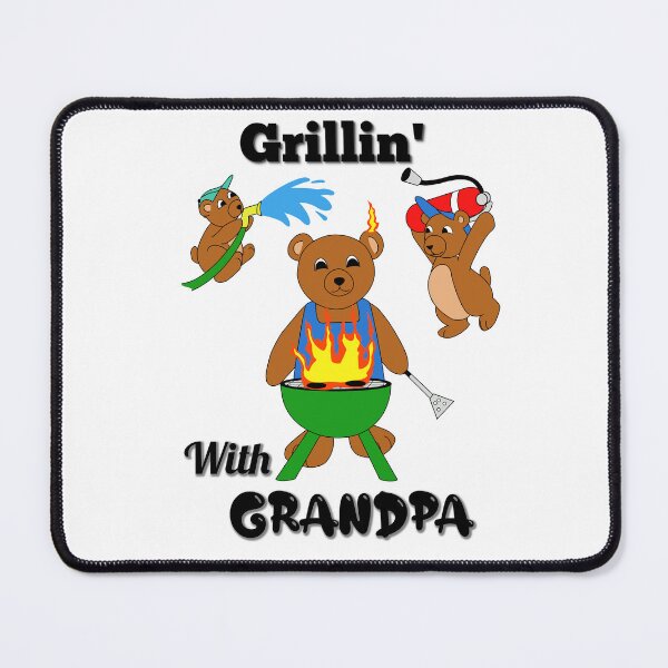 Item preview, Grillin’ Gone Wild with Grandpa Bear designed and sold by DLawsonDesigns.
