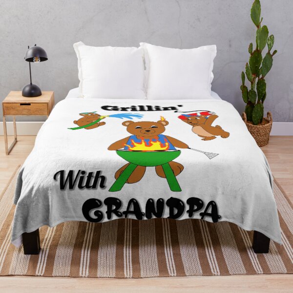Item preview, Grillin’ Gone Wild with Grandpa Bear designed and sold by DLawsonDesigns.