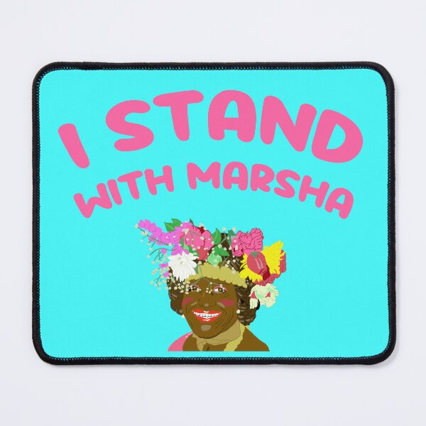 Item preview, I Stand With Marsha P Johnson designed and sold by TiffinByLK.
