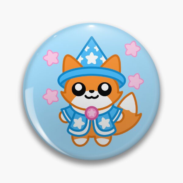 Item preview, Magician Fox designed and sold by ScarletLilyShop.