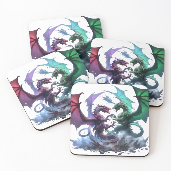 Item preview, Elemental Dragon Guardians designed and sold by DixieGirlStudio.