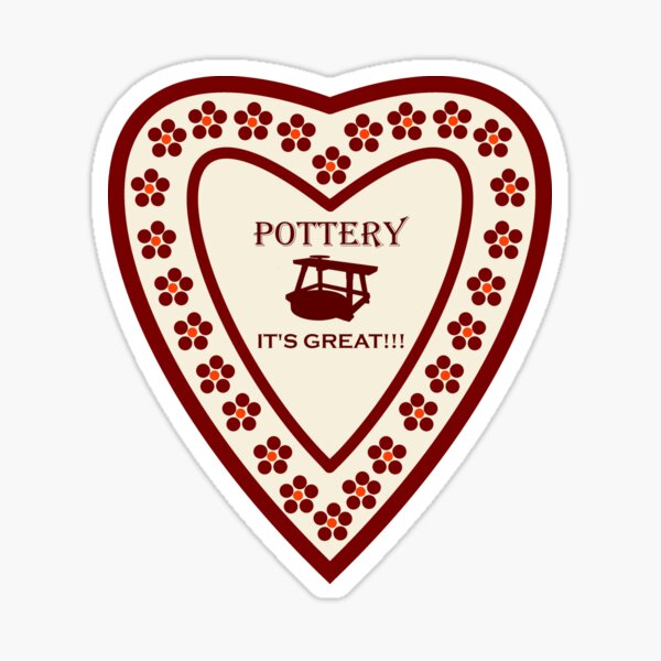 Item preview, Polish design of traditional ceramics. Pottery heard designed and sold by mikistudio.