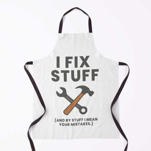 Item preview, I Fix Stuff – Funny Mechanic Quote with Tools designed and sold by BeetleDots.