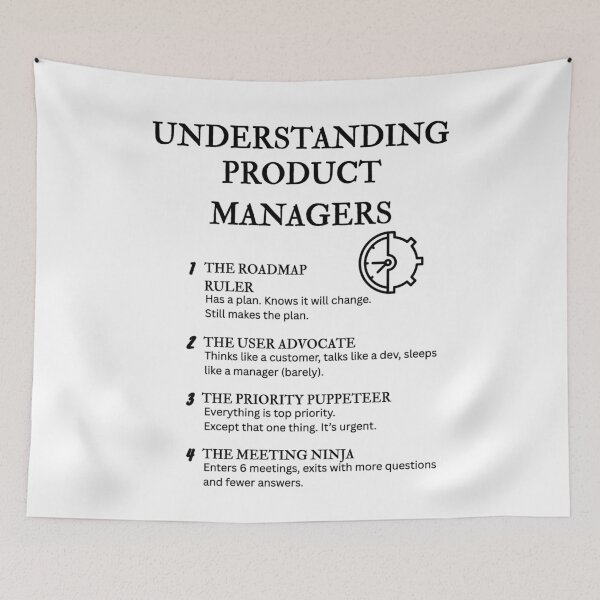 Item preview, Understanding Product Managers  – Funny Agile Chaos Definitions designed and sold by PsyFlow35.