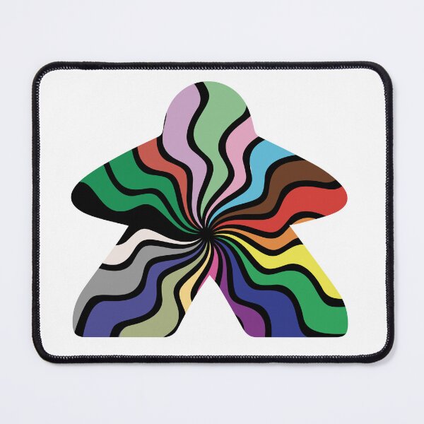 Item preview, Rainbow Meeple designed and sold by Wolagno.