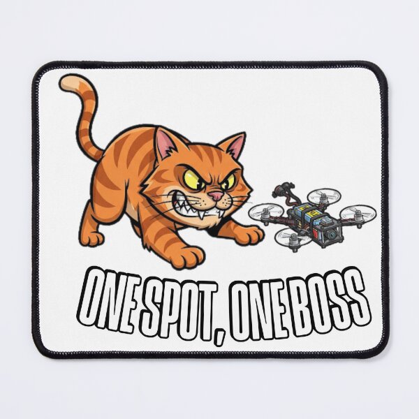 Item preview, fpv drone pilot cat memes funny quotes remote flying  designed and sold by Emivare.