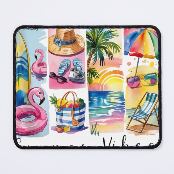 Item preview, Floral Summer Vibes Hawaiian Beach designed and sold by Winther-Art.
