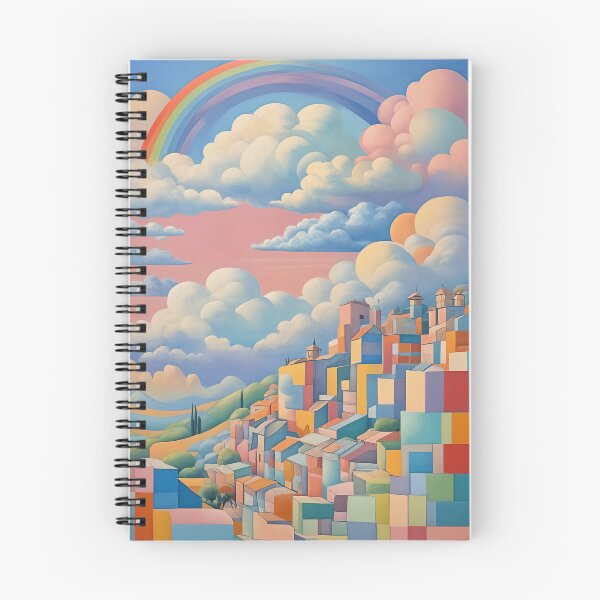 Item preview, Abstract Rainbow City no1 designed and sold by Lizetteh.