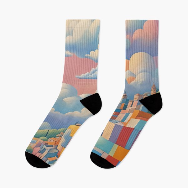Item preview, Abstract Rainbow City no1 designed and sold by Lizetteh.