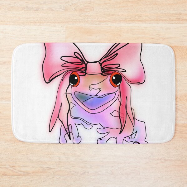 Item preview, Pink coquette Frog with Big Pink Bow – animalzinhats designed and sold by Ashley’sAnimalz.