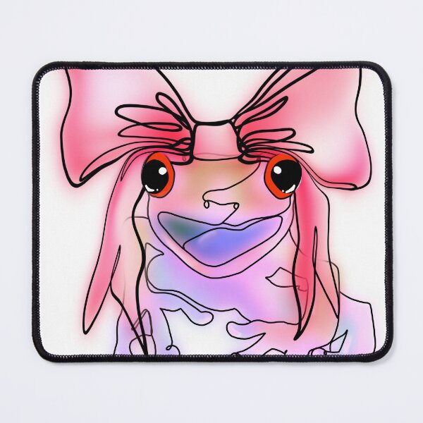Item preview, Pink coquette Frog with Big Pink Bow – animalzinhats designed and sold by Ashley’sAnimalz.