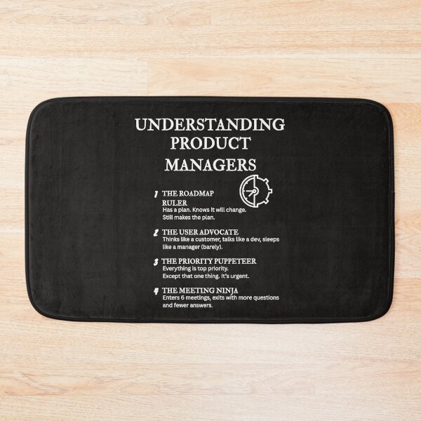 Item preview, Understanding Product Managers  – Funny Agile Chaos Definitions – Black designed and sold by PsyFlow35.