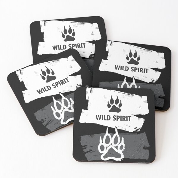 Item preview, Paw Print Wilderness Art – Wild Spirit Aesthetic designed and sold by VikArtStudio.