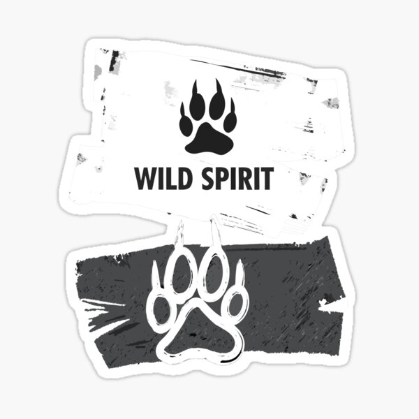 Item preview, Paw Print Wilderness Art – Wild Spirit Aesthetic designed and sold by VikArtStudio.