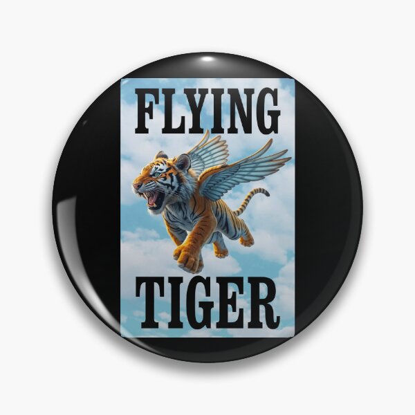 Item preview, FLYING TIGER designed and sold by TIGERRIFIC.