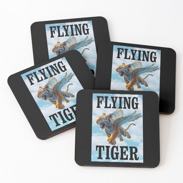 Item preview, FLYING TIGER designed and sold by TIGERRIFIC.