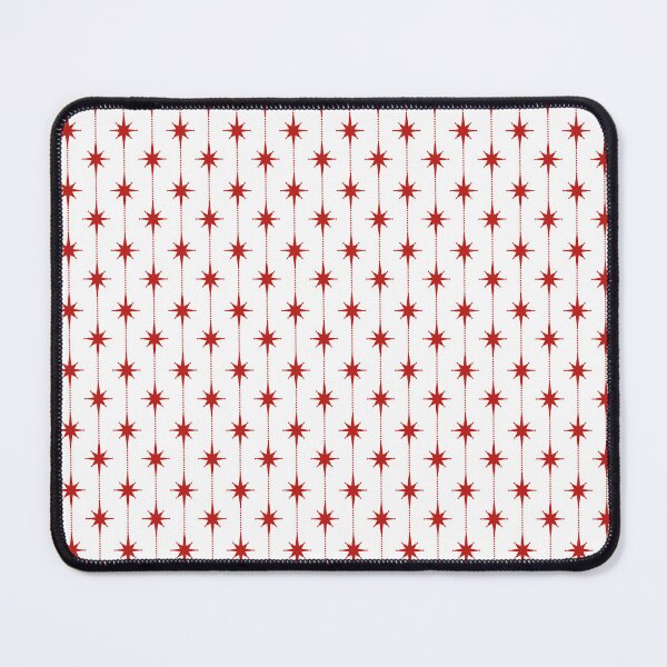 Item preview, Midcentury Stars and Dots Red and White Pattern designed and sold by kierkegaard.