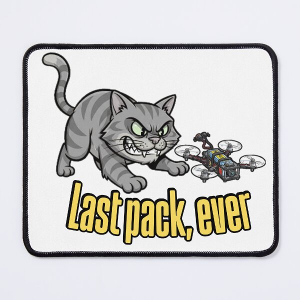 Item preview,  fpv drone pilot cat memes funny quotes remote flying  designed and sold by Emivare.