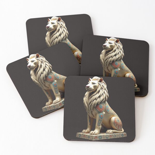 Item preview, Ornate Lion Guardian designed and sold by MigWhimsy.