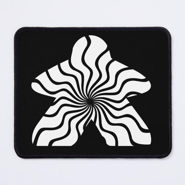 Item preview, Black and white meeple designed and sold by Wolagno.