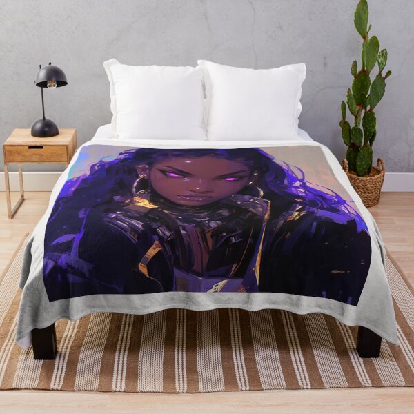 Item preview, Black Glitch portrait designed and sold by MendaciousMina.