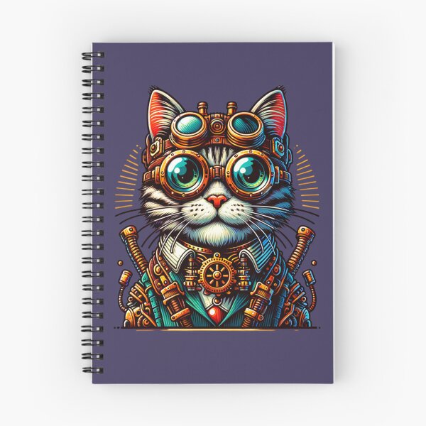 Item preview, Steampunk Cat designed and sold by FLEXsDESIGN.