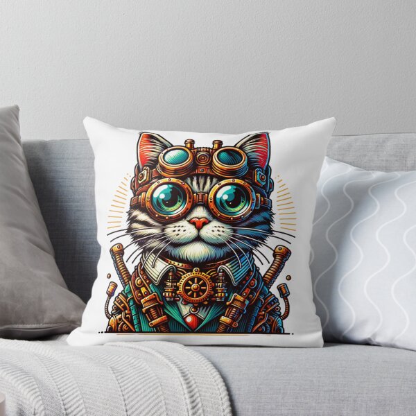 Item preview, Steampunk Cat designed and sold by FLEXsDESIGN.