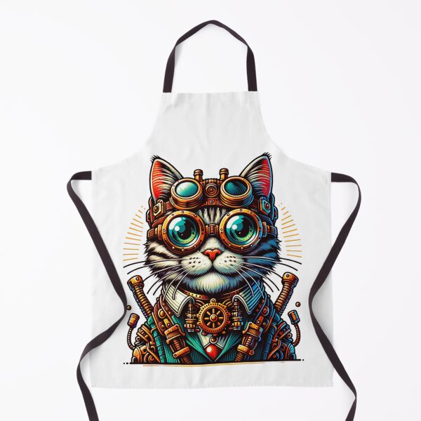 Item preview, Steampunk Cat designed and sold by FLEXsDESIGN.