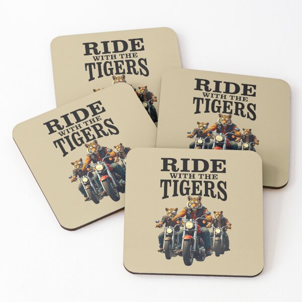 Item preview, RIDE WITH THE TIGERS designed and sold by TIGERRIFIC.