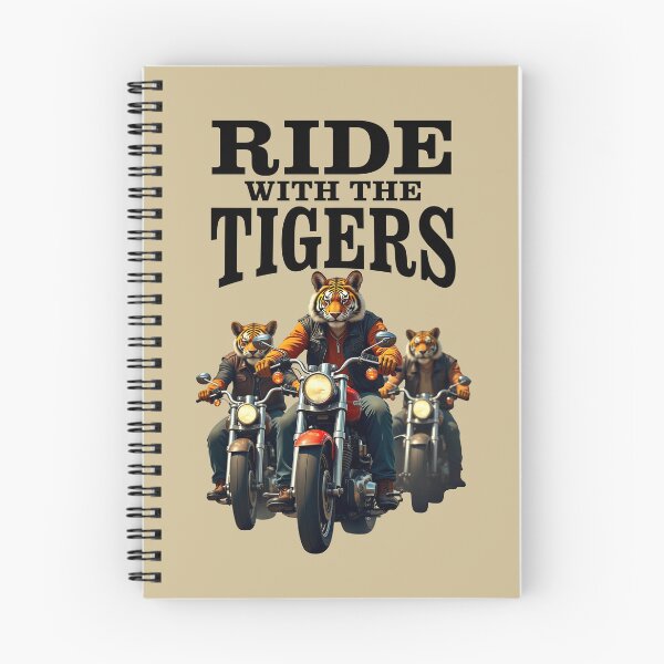 Item preview, RIDE WITH THE TIGERS designed and sold by TIGERRIFIC.
