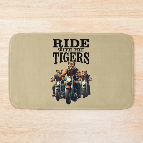 Item preview, RIDE WITH THE TIGERS designed and sold by TIGERRIFIC.