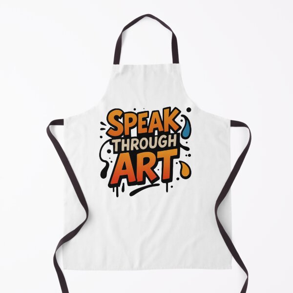 Item preview, Speak Through Art - Expression Without Words Graphic Tee designed and sold by All DayTees.