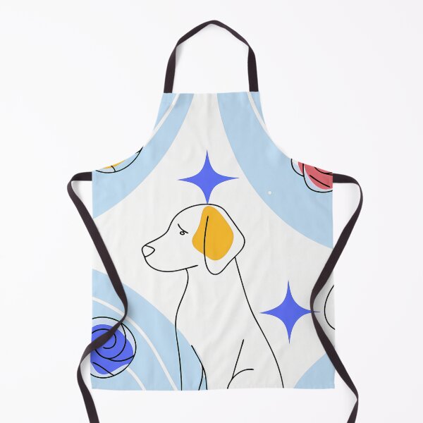 Item preview, Playful Abstract Dog with Swirls designed and sold by ART ATTACK ZONE.