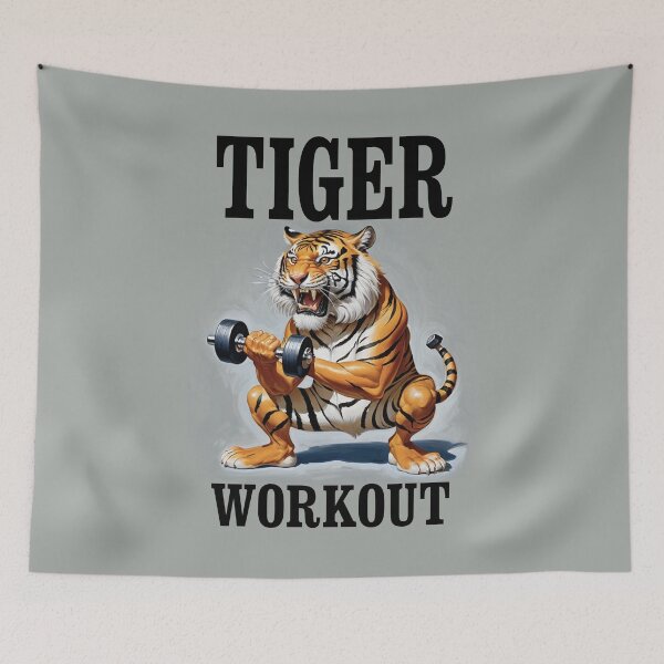 Item preview, TIGER WORKOUT designed and sold by TIGERRIFIC.