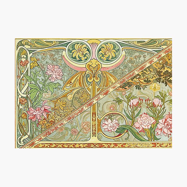 Item preview, Gustav Klimt Fleurs designed and sold by maniacfitness.
