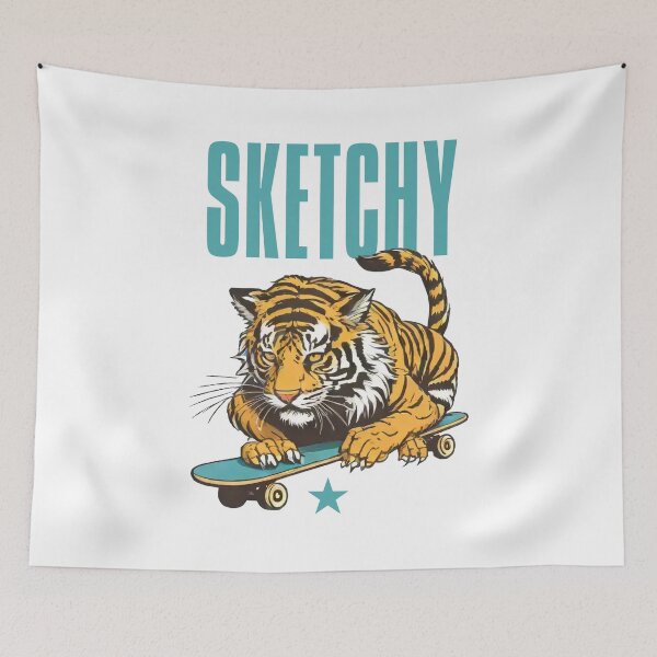 Item preview, SKETCHY designed and sold by TIGERRIFIC.