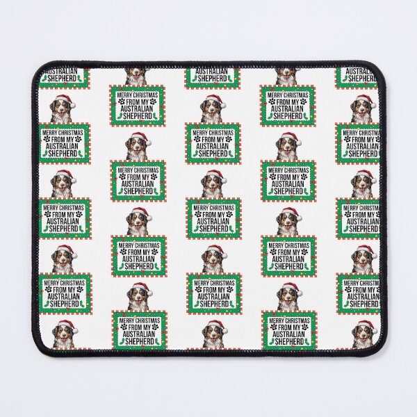 Item preview, Merry Christmas From My Australian Shepherd designed and sold by TheAnimalZ00.