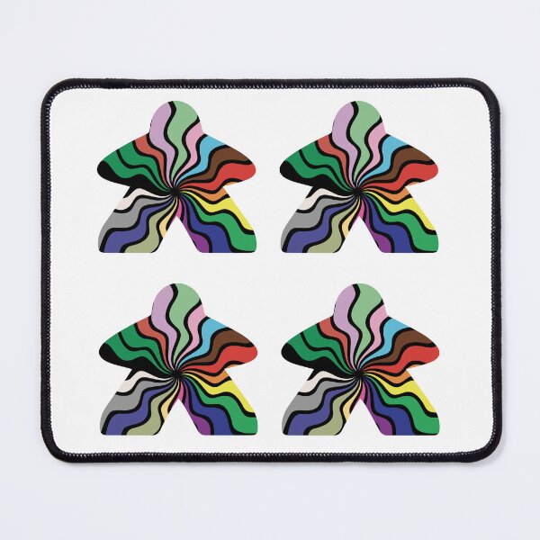 Item preview, Rainbow Meeple designed and sold by Wolagno.
