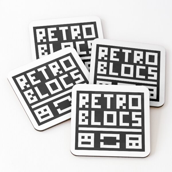Aperçu de l'œuvre Pixel Art Blocs Rétro créée et vendue par Retro Blocs.