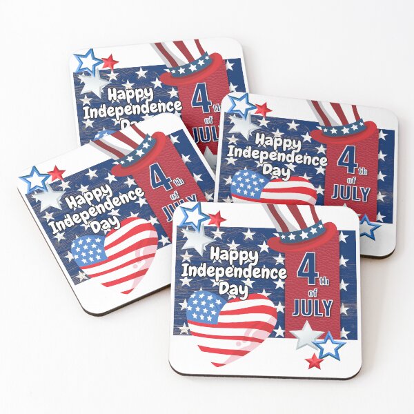 Item preview, Happy Independence Day – 4th of July Design designed and sold by ADHDBeeBoutique.