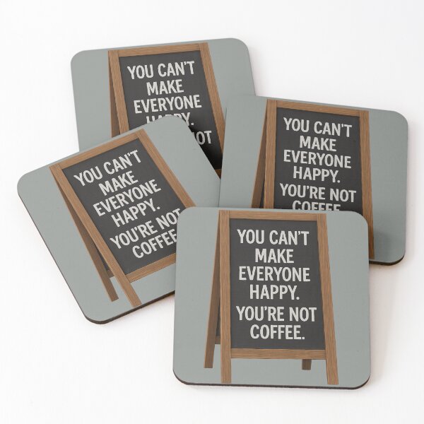 Item preview, You’re Not Coffee Chalk Sign Quote designed and sold by UnsignedTalentCreative.