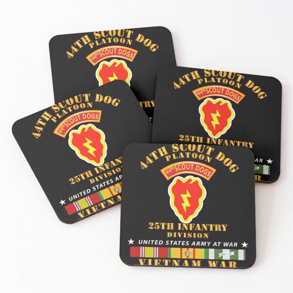 Item preview, Army - 44th Scout Dog Platoon 25th Infantry Div - VN SVC designed and sold by Military Insignia Products.