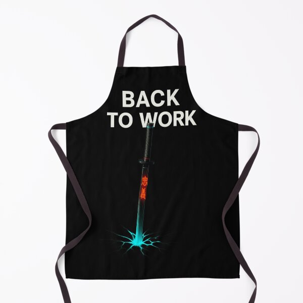 Item preview, Back to Work – Glowing Katana Blade T-Shirt designed and sold by Little--Core.