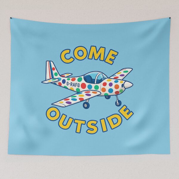 Item preview, Come Outside Plane designed and sold by greggfriedrice.